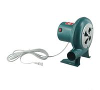 YobiLife Souffleur électrique centrifuge puissant, réglable 100 W-30 W pour forgeron, poêle à charbon, barbecue extérieur, moteur en cuivre pur, design à 5 lames (30 W)