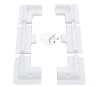 YobiLife Support de montage pour panneau solaire rectangulaire noir pour caravanes, camping-cars