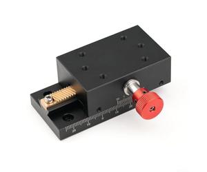 YobiLife - Support de voyage linéaire pour plate-forme de positionnement de précision de scène et pignon et rainure manuelle en queue d'aronde pour le réglage et l'équipement de la fibre optique