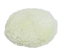 YobiLife Tampon de polissage en laine douce de 180 mm pour voiture et meubles, tampon de polissage blanc pour meulage de machines de polissage