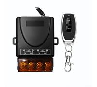 YobiLife Télécommande sans fil 433 MHz RF Contrôleur AC 72 V-220 V IP65 étanche avec code d'apprentissage pour éclairage Équipement de levage Usage industriel