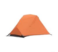 YobiLife Tente de camping 4 saisons, abri dôme imperméable et coupe-vent avec design léger, pour aventures, randonnée, randonnée et camping familial (orange)
