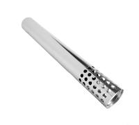 YobiLife Tube d'extension de tuyau de poêle 6 cm x 50 cm en acier inoxydable pour poêle à bois et poêle de tente