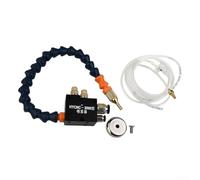 YobiLife Unité de pulvérisation pneumatique de refroidissement pour CNC, système de lubrification efficace avec buse en laiton de 2,12 mm, tuyau de 1,5 m pour un refroidissement rapide dans le tour