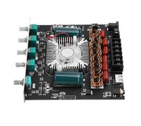 YobiLife ZK-AS21 TPA3255 Module amplificateur numérique Bluetooth 2.1 canaux avec entrées multiples pour système audio domestique