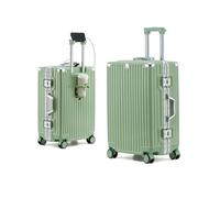 Yobohui Grandes valises à roulettes, Bagages à Main, Coque Rigide avec Chargeur USB, Porte-gobelet, Serrure à Mot de Passe TSA(C,20in)