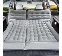 Yobohui Matelas pneumatique de voiture pour BMW X7 G07 xDrive 40i/50i/M50i/30d/40d/M50d 2020-2024, siège arrière gonflable, flocage épais, lit de voyage, camping, pompe à air, 2 oreillers (gris)