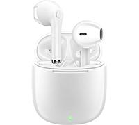 yobola Ecouteurs Bluetooth sans Fil, Ecouteur Bluetooth 5.1 Hi-FI Son Stéréo, Contrôle Tactile, Microphones Intégrés, 25 Heures Durée de Lecture, USB-C Charge Rapide, pour iOS et Android Telephone