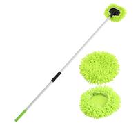 Yocada Lot de 1 Brosse de Lavage de Voiture en Microfibre Chenille avec Long Manche - Anti-Rayures - pour Voiture, Camion, Camping-Car, SUV, Bateau, Pare-Brise
