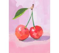 Yocheng Affiche murale colorée de glaces d'été, nature morte, salle à manger, petit-déjeuner, nourriture, impression, image, décoration de cuisine, peinture sur toile 40x50cm sans cadre
