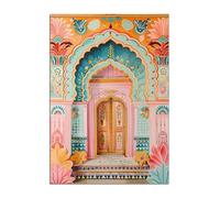 Yocheng Impression d'art mural marocain, art oriental, peinture sur toile, affiche arabe, style bohème, images murales pour salon, chambre à coucher, décoration 30x40cm sans cadre