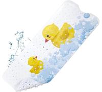 YOCOLE Tapis de Bain Antiderapant pour Enfants, 100x40cm Tapis Baignoire Antidérapant, Anti Glisse PVC Tapis de Douche avec 201 Ventouse, sans BPA & Lavable en Machine Bath Mat pour Enfants et Bébé