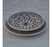 YODECO Assiette creuse Bakir gris - D 24 cm