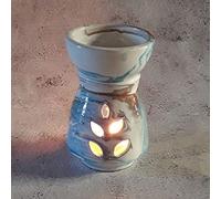 YODECO Brûle Parfum Marbré Marron, Bleu et Blanc - Petit Modèle