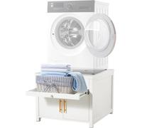YODOLLA Meuble Machine à Laver|avec Tiroir et Placard de Rangement|Ch.320KG
