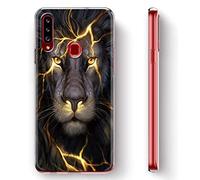 Yoedge Coque pour Google Pixel 4a Transparente avec Motif Etui en Silicone Gel TPU 3D Kawaii Dessin Housse de Protection Souple Antichoc Cover Case pour Google Pixel 4a 5,81", Tigre 1