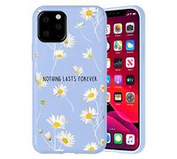 Yoedge Coque pour Oppo A53 2020 / Oppo A32 Silicone Violet avec Motif Mignon Dessin Etui Housse de Protection Gel TPU Ultra Fine Antichoc Souple Bumper Case Cover pour Oppo A32 / A53 6,5", Fleur