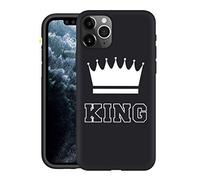 Yoedge Coque pour Oppo Realme C11 4G Etui en Silicone Noir avec Motif Dessin Housse de Protection Antichoc TPU Mat Ultra Fine Mince Souple Bumper Case Cover pour Oppo Realme C11 6,5", King Blanc