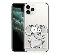 Yoedge Coque pour Samsung Galaxy S21 5G / S30 Transparente avec Motif Etui en Silicone TPU 3D Kawaii Dessin Housse de Protection Souple Antichoc Cover Case pour Samsung S21 5G / S30 6,3", l'éléphant