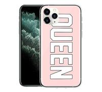 Yoedge Coque pour Samsung Galaxy S21 5G / S30 Transparente Etui en Silicone Ultra Fine TPU avec Motif King Queen Souple Antichoc Housse de Protection Case pour Samsung S21 5G / S30 6,3", Blanche