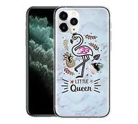 Yoedge Coque pour Samsung Galaxy S21 5G / S30 Transparente Etui en Silicone Ultra Fine TPU avec Motif Souple Antichoc Housse de Protection Case pour Samsung S21 5G / S30 6,3", Flamingo Queen