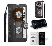 Yoedge Portefeuille Coque avec Cordon pour iPhone XR Case 6,1", Fermeture Magnétique Housse Etui à Rabat avec Cassette Aesthetic Motif en Cuir PU Porte Carte, Folio Support Flip Cover pour iPhone XR