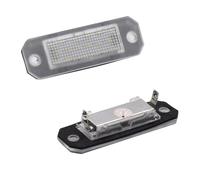 Yoegerery 2 PCS LED Licence Numéro Plaque Lumière Pour VW Transporter T5/T6 2003-2019 12V Lumières de Plaque pour Voiture Pour Caddy 2004-2017 7H0827740