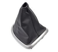 Yoegerery Housse de pommeau de levier de vitesse en cuir pour Nissan Qashqai I II J10 X-Trail Dualis Juke 2006-2013 (soufflet de vitesse)