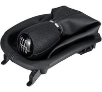 Yoegerery Pommeau de levier de vitesse manuel 5 6 vitesses avec cache poussière pour Seat Leon 1 MK1 Toledo II MK2 1998-2005 (6 vitesses)