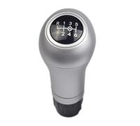 Yoegerery Pommeau de levier de vitesse manuel 6 vitesses avec cache poussière pour B-ENZ C/E/GLK W203 W204 C300 W207 W212 E260 (6 Vitesse-Sur)