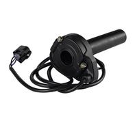 Yoeruers 1 PCS Poignée D'Accélérateur de Moto Électrique en Plastique Noir+Métal pour Light Bee S X Electric Motocross