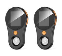 Yoeruers 2pièces Microscope Numérique 500X 1080P 2,0 Pouces Microscopio Vidéo avec Loupe avec 8 LED pour la Réparation Électronique