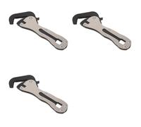 Yoeruers 3X la Mini Clé à Étau pour Tuyau Stubby, Mini Clé à Réglage Automatique, Taille, Outil de Clé 2 en 1 pour les Espaces Restreints