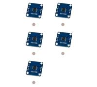 Yoeruers 5X Encodeur Magnétique MT6701 Module de Capteur de Mesure d'angle D'Induction Magnétique 14 Bits Haute Précision Peut Remplacer AS5600