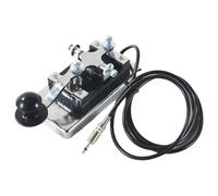 Yoeruers Clé Télégraphique K4 de 3,5 mm pour Code Morse: Accessoire Robuste pour Communication Ondes Courtes