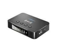 Yoeruers Récepteur/Émetteur NFC Bluetooth 6.0 Stéréo FM avec Prise Jack 3,5 mm : Adaptateur Audio sans pour TV et Haut-Parleur de Voiture