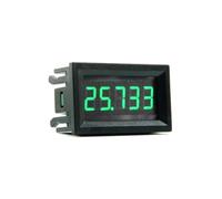 Yoeruers Voltmètre Numérique 5 Chiffres 0-33V 3 Fils avec Affichage de 0,56 Pouce, Ampèremètre Numérique DC Haute Précision Vert.