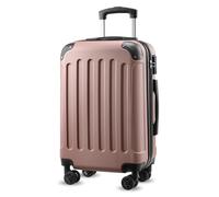 YOETEY Bagages à roulettes pour avions, valises de voyage, rose gold, Carry On 20-Inch, Valise à main de 50,8 cm