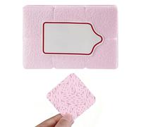 Yoezuo 300 Pcs Lingettes à Ongles Non Pelucheux,coton ongle,Colle à Ongles DéMaquillant Feuille De Coton,Pas De Copeaux Manucure,Vernis à Ongles,Colle à Cils Outil De Nettoyage coton ongles gel,Rose