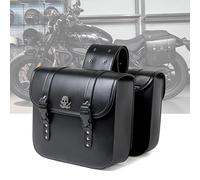 Yofab 1 Paire Sacs de Selle de Moto pour BMW R NineT/5 R nineT Pure R Ninet Racer R nineT Scrambler Urban G, Sacoche Moto Laterale Imperméable, Sacoche De Selle Moto en PU Cuir, Accessoires de Moto