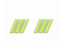 Yofab 2 Pièces Auto Emblèmes pour Peugeot 308 408, Haute qualité Logo Insigne Emblème Décoratif, Auto Autocollant avec emblème, Accessoire de Décoration pour Voiture,A