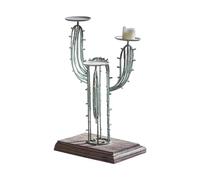Yofab Bougeoir Pièce maîtresse de Table Sculpture bougeoir en métal à 3 Bras Décoration d'intérieur