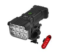 YOFAB Lampe Velo pour Cannondale moterra Neo lt 2022, Lumiere Velo LED Super Lumineux, Léger et Durable, Étanche Lumière Vélo Avant et Arrière pour VTT Course Cycliste