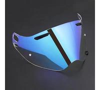Yofab Visiere Casque Moto pour Arai Tour-CROSS3 TX3 XD4, Casque Moto Pare-Vent Casque Lentille, Remplacement de Visière de Lentille de Casque de Bouclier de Vent de Moto,E Aurora Blue