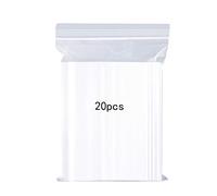 YOFADCI Zip Sachets, sac de fermeture à glissière réutilisable fort, épaississement et durable, appuyez pour verrouiller fermez, 30x40cm s'appliquent 20PCS Grand