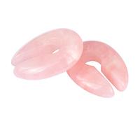 YOFANST Écarteur d'oreille en pierre œil de chat et opalite en pierre de trou de serrure 2 g 0 g 00 g, Acrylique, acier, pierre