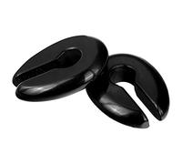 YOFANST Œil de chat Agate Opalite Hoop Pierre Grand trou de serrure Écarteur d'oreille Calibre 2g 0g 00g, Acrylique, agate, acier, pierre