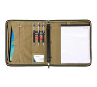 YOFAPA Grand classeur OCP avec 25 feuilles de papier format lettre, couverture de carnet avec classeur amovible à 3 anneaux, organiseur stratégique pour dossiers
