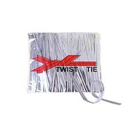 YOFASEN Argent Liens Torsadés - 800PCS Attache Lien Fil Fer d'Étanchéité pour Sac Twist Tie Sachet Bonbons Biscuits Sucettes, 6cmx4mm