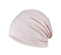 YOFASEN Bonnet Slouchy - Cancer Chimio Casquette en Coton Turban Chapeau Extensible Musulman Foulard pour Femmes Hommes, Beige, One Size